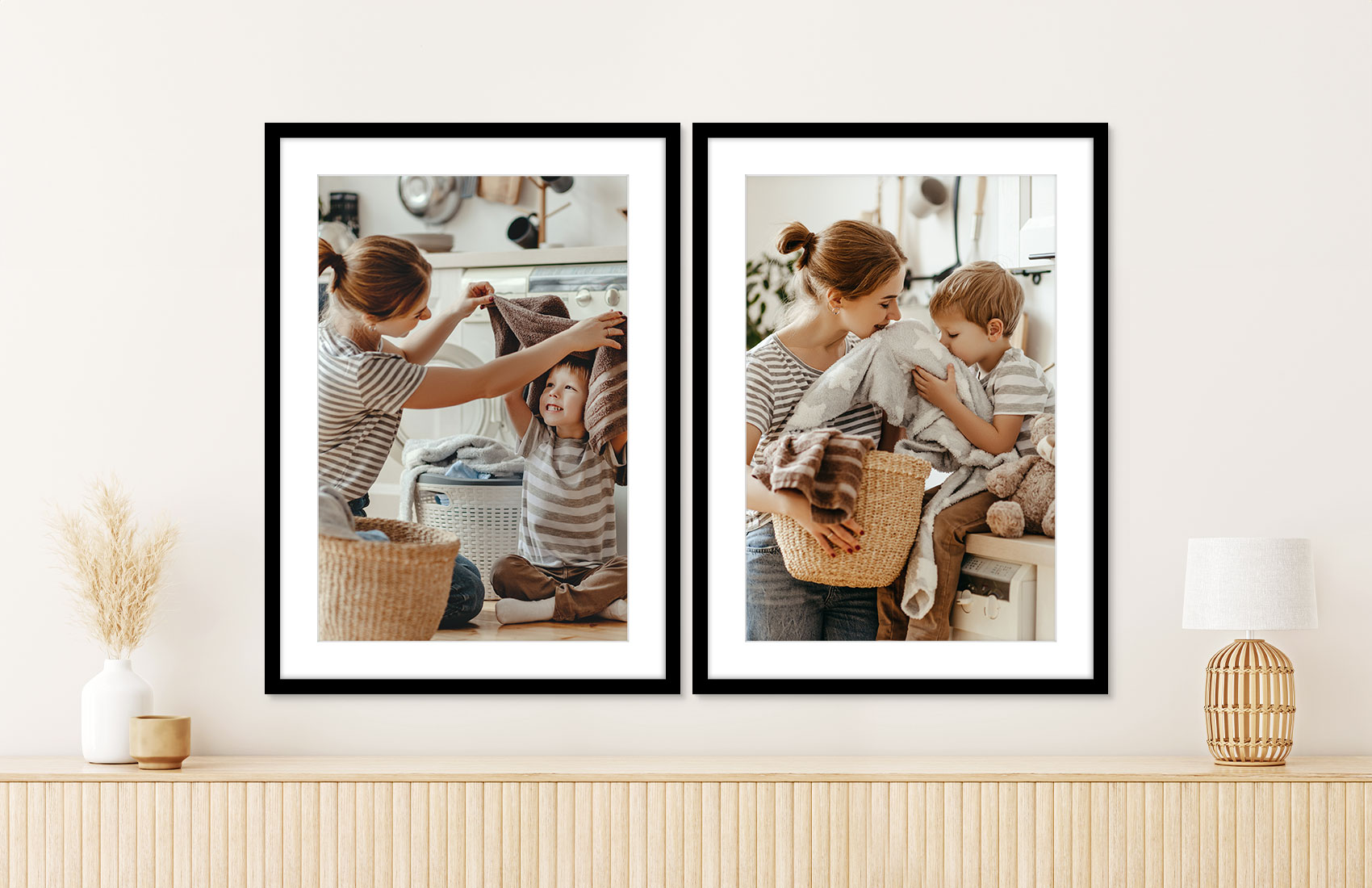 20x30 Black - Set of 2