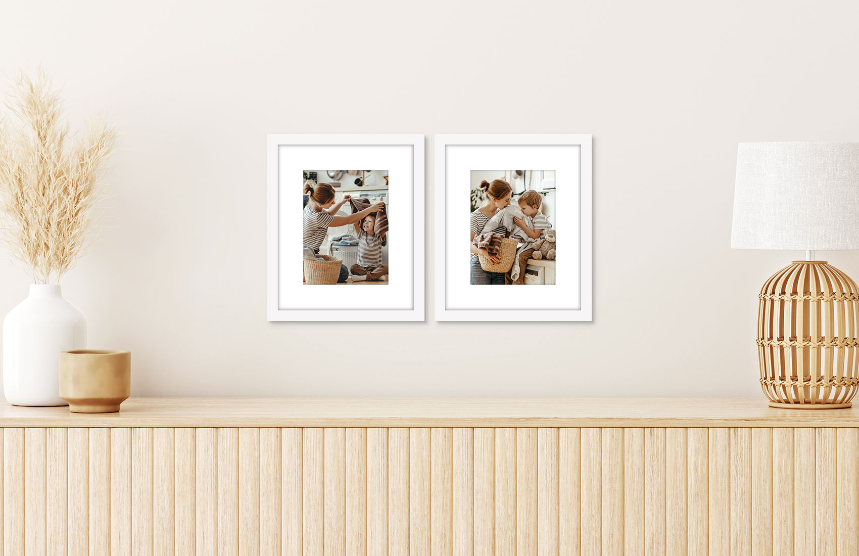 8x10 White - Set of 2