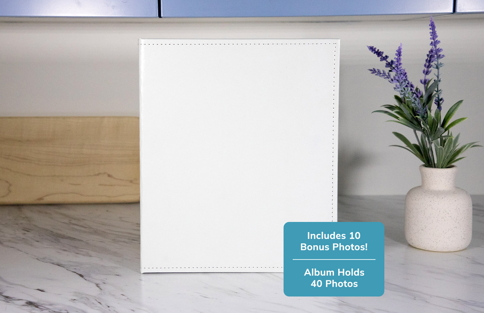 8x10 White Photo Album