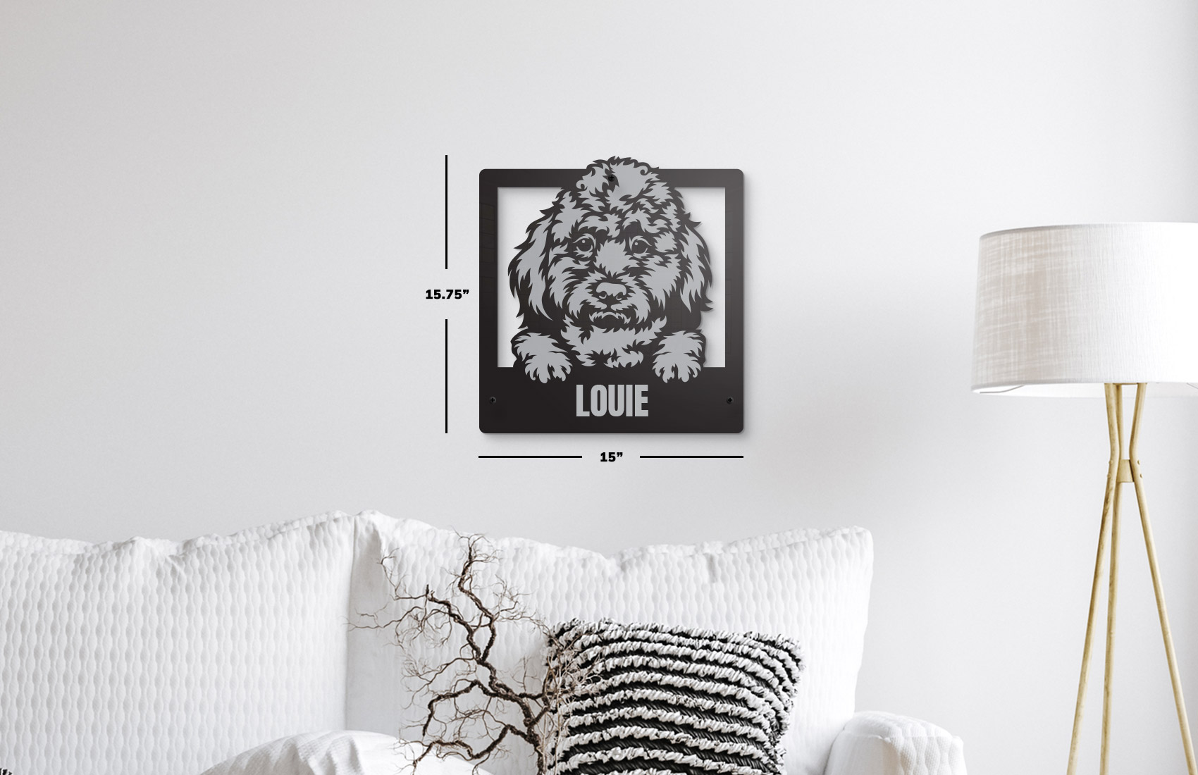 Labradoodle Dog Sign