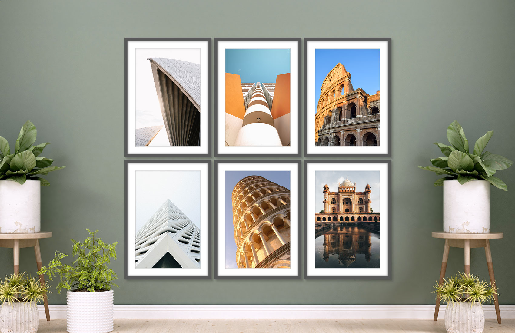 20x30 Grey - Set of 6