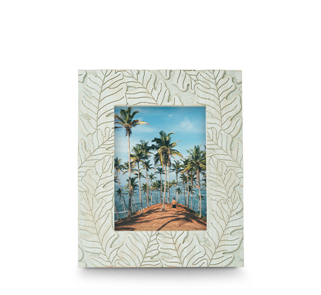 6x8 Carved Tropical Frame