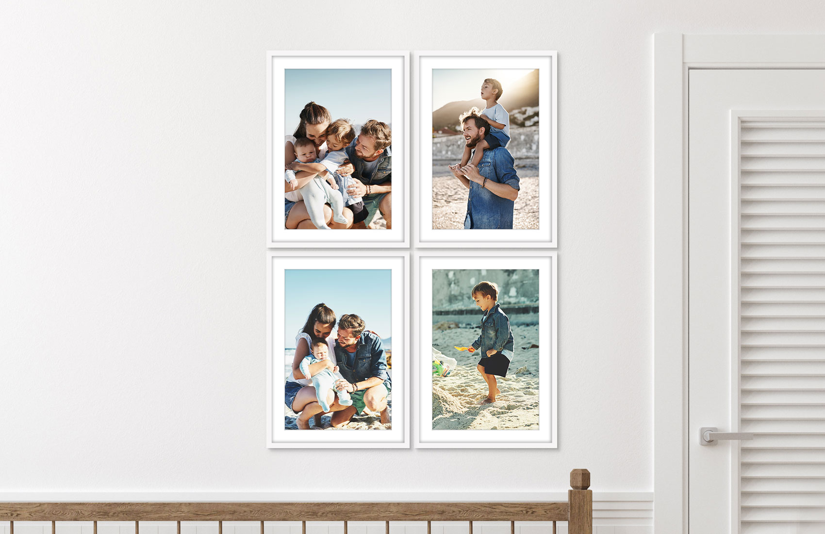 20x30 White - Set of 4