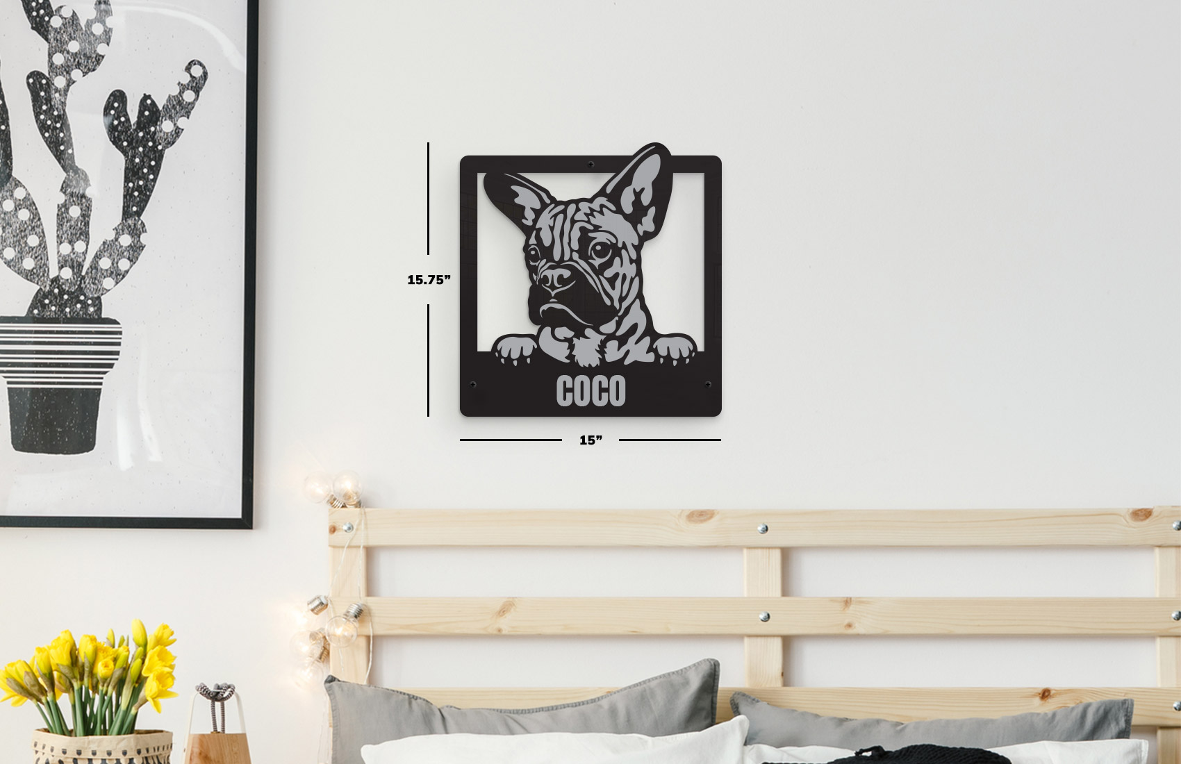 French Bulldog Dog Sign
