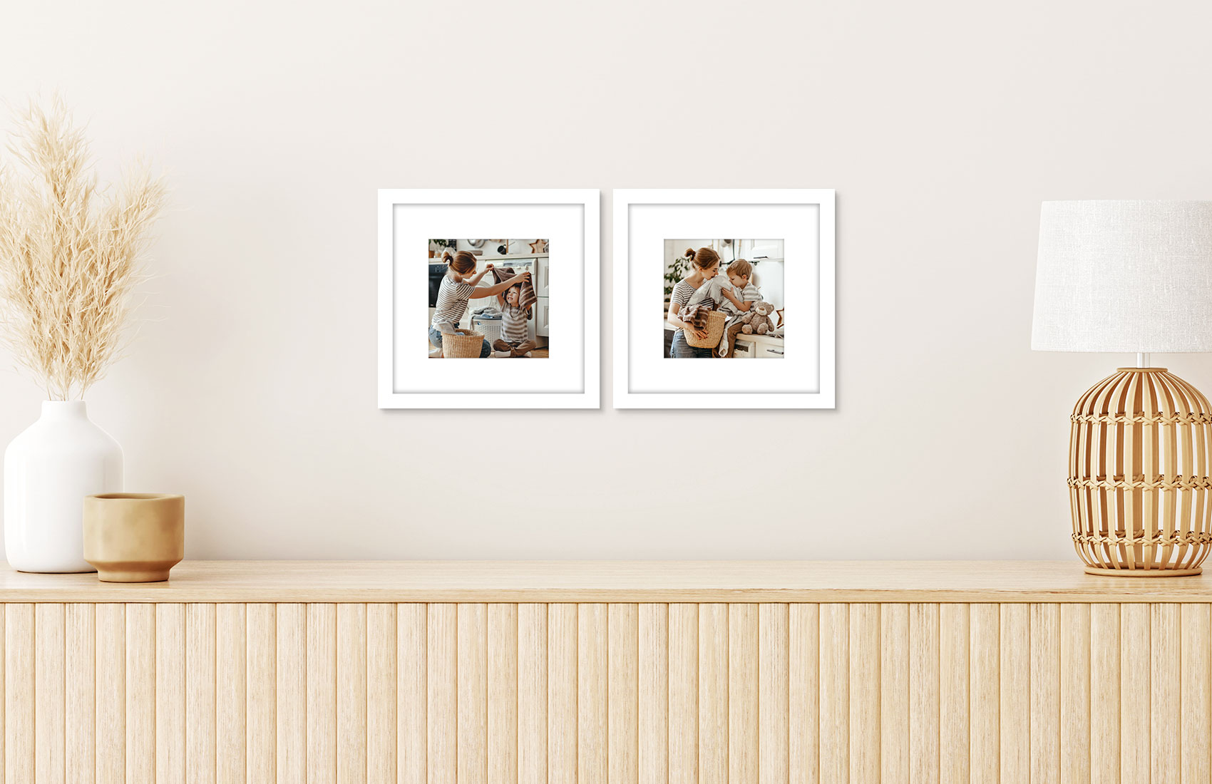 8x8 White - Set of 2