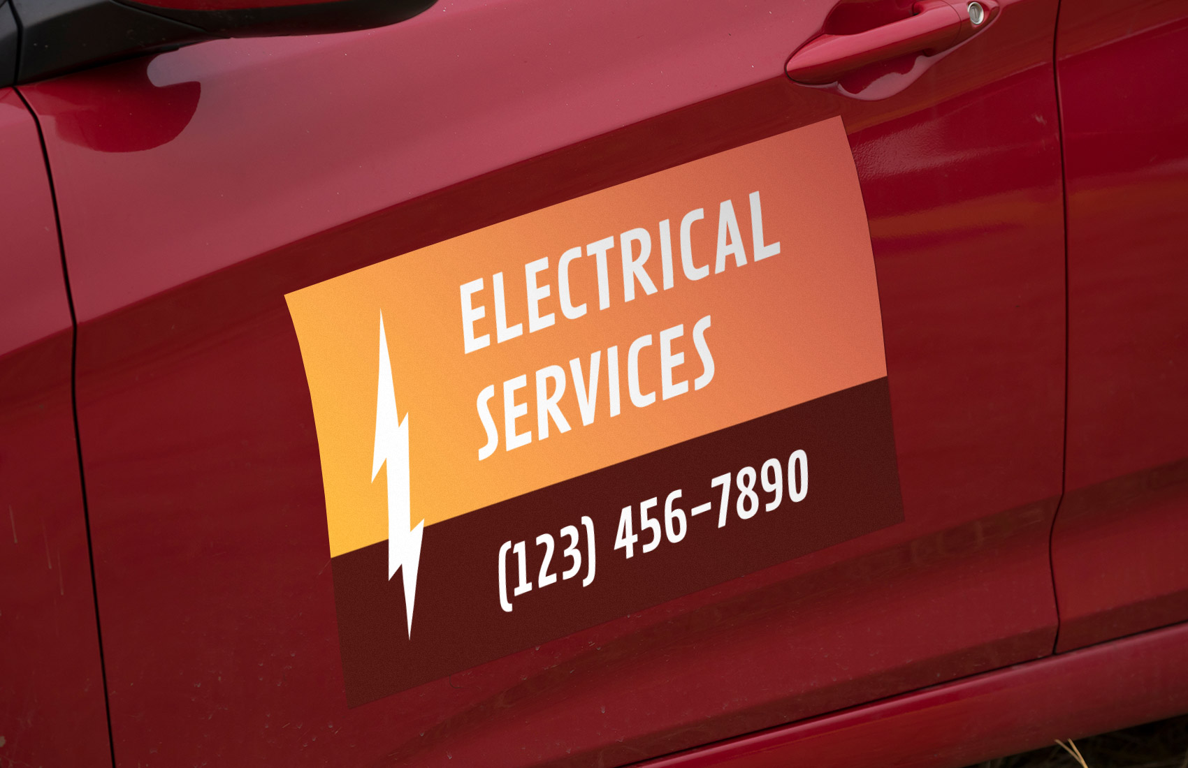 11.25x17" Vehicle Magnet