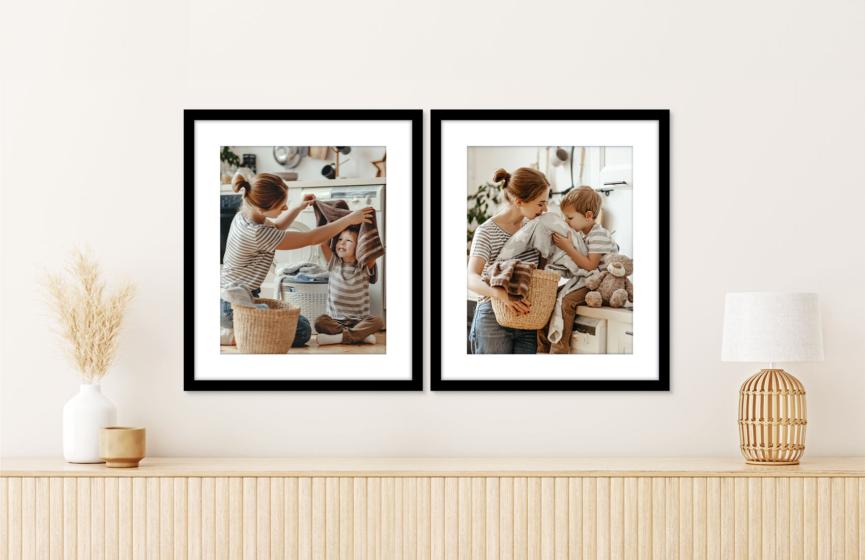 16x20 Black - Set of 2