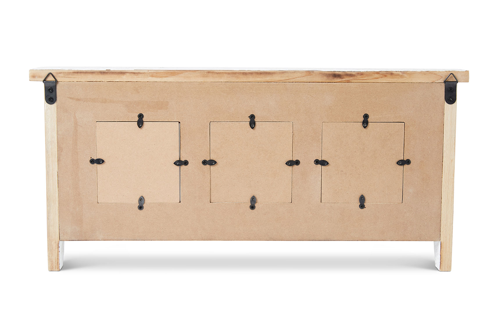 4x4 White Distressed Hooks (3)